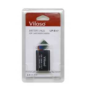 Viloso LP-E17 Rechargeable Li-ion Battery for Canon EOS 750D and 760D DSLR Camera